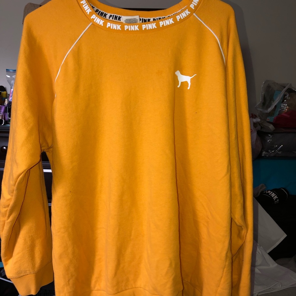 PINK- yellow long sleeve